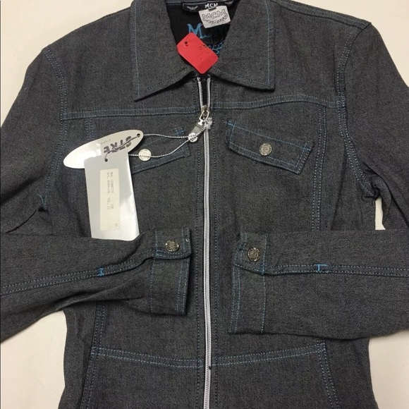 MCM Denim Jacket Size Small - Picture 3 of 4